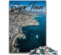 Puzzle per adulti di Città del Capo da 1000 pezzi, aiuta il cervello a esercitare i giocattoli avvincenti per coltivare la pazienza, gioco di sfida unico, 1000 pezzi (50x75cm)