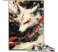 Puzzle per adulti "Dio delle volpi" da 1000 pezzi, gioco stimolante, ideale come regalo per tutta la famiglia (26x38cm)