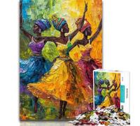 Puzzle per adulti, donna africana, puzzle da 1000 pezzi per adolescenti, regali, allena il tuo cervello e le tue mani, regalo di compleanno, regali 50x75cm