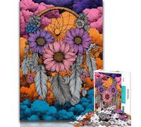 Puzzle per adulti Dream Catcher da 1000 pezzi, aiuta il cervello a esercitare i giocattoli avvincenti per coltivare la pazienza e l'interazione genitore-figlio, 75x50cm