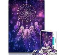 Puzzle per adulti Dream Catcher da 1000 pezzi, aiuta il cervello ad allenarsi, giocattoli avvincenti per coltivare la pazienza, gioco di sfida unico (50x75cm)