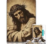 Puzzle per adulti e adolescenti, 1000 pezzi, Gesù, aiuta il cervello a esercitare i giocattoli che creano dipendenza per coltivare la pazienza, decorazione perfetta (38x26cm)