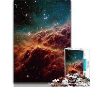 Puzzle per adulti e adolescenti 1000 pezzi Pianeta alieno Nebulosa, aiuta il cervello a esercitare Giocattoli avvincenti per coltivare la pazienza Decorazione perfetta 38x26cm
