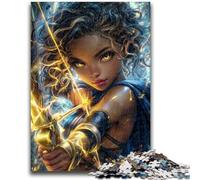 Puzzle per adulti e adolescenti, 1000 pezzi, puzzle per tiro con l'arco, giocattoli educativi per bambini, giochi per famiglie, migliora l'amore tra coppie, 38x26cm
