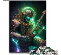 Puzzle per adulti e adolescenti Chitarrista nell'universo, giocattoli per l'intrattenimento della famiglia, ideali come regali per tutta la famiglia per 14+ anni (dimensioni 26x38cm)