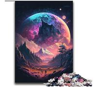 Puzzle per adulti e adolescenti, giochi educativi sui pianeti alieni, collezione di artisti per la decorazione della casa, belle arti 70x100cm