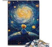 Puzzle per adulti e adolescenti "Il piccolo principe del cielo notturno", adatto a partire dai 14 anni, ideale come regalo per tutta la famiglia (50x75cm)