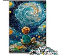 Puzzle per adulti e adolescenti Il piccolo principe del cielo notturno, giocattoli educativi e didattici, giochi per famiglie, regali e compleanni unici (dimensioni 26x38cm)
