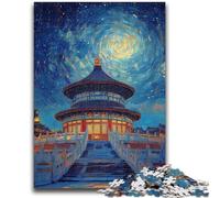 Puzzle per adulti e adolescenti Il Tempio del Paradiso Puzzle per adolescenti, Interessante riduzione dello stress Interazione genitore-figlio (26x38cm)