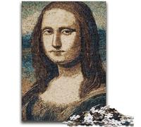 Puzzle per adulti e adolescenti Monna Lisa Adatto a partire dai 14 anni Adatto alle coppie Regali per amici e familiari 26x38cm