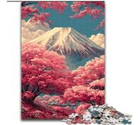 Puzzle per adulti e adolescenti Monte Fuji, Giappone, giochi, giocattoli, regali unici per compleanni e regali per bambini dai 14 anni in su (dimensioni 50x75cm)