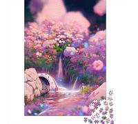 Puzzle per adulti e adolescenti, passeggiata mattutina, gioco per famiglie di adulti e adolescenti, 1000 pezzi (75x50 cm)