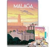 Puzzle per adulti e adolescenti, poster vintage, gioco stimolante, ideale come regalo per tutta la famiglia (75x50cm)