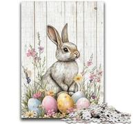 Puzzle per adulti e adolescenti, puzzle a forma di coniglietto pasquale, adatti a persone dai 14 anni in su, gioco educativo, sfida, giocattolo, regalo per compleanni, 26x38cm