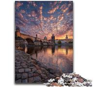 Puzzle per adulti e adolescenti, puzzle a forma di ponte, design unico e vibrante, esperienza di gioco rilassante e stimolante, 26x38cm