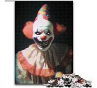 Puzzle per adulti e adolescenti, puzzle a tema clown del circo, per bambini dai 14 anni in su, gioco educativo, sfida, giocattolo, regalo per compleanni (dimensioni 50x75cm)
