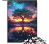 Puzzle per adulti e adolescenti, puzzle Albero della vita per età 14+, gioco intellettuale, regali di compleanno per Natale, 70x100cm