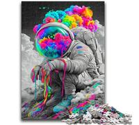 Puzzle per adulti e adolescenti Puzzle Astronauta Sogno Apprendimento Giocattoli educativi Giochi per famiglie Migliora l'amore tra coppie 50x75cm