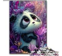 Puzzle per adulti e adolescenti, puzzle Baby Panda, educativo e didattico, ideale come regalo per tutta la famiglia (dimensioni 50x75cm)