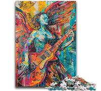 Puzzle per adulti e adolescenti, puzzle Bitcoin, graffiti, giochi stimolanti, giocattoli, offerte come regali per tutta la famiglia, dai 14 anni in su, 26x38cm