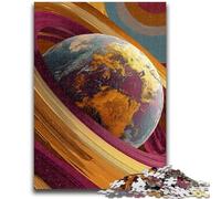Puzzle per adulti e adolescenti, puzzle colorati, arte della terra per età 14+, gioco intellettuale, regali di compleanno per Natale, 50x75cm