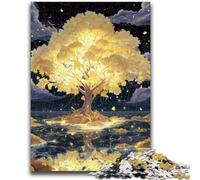 Puzzle per adulti e adolescenti, puzzle con albero della vita, sfida di intelligenza, giocattoli avvincenti, regalo di compleanno, regali, arte murale 50x75cm