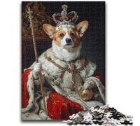 Puzzle per adulti e adolescenti, puzzle con animali e cani, quiz, ideale come regalo per tutta la famiglia, 26x38cm