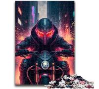 Puzzle per adulti e adolescenti, puzzle con giro in moto, antistress, sfida difficile, regalo per tutta la famiglia, 50x75cm