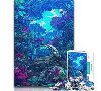 Puzzle per adulti e adolescenti, puzzle con il sogno dell'astronauta, gioco stimolante, ideale come regalo per tutta la famiglia (38x26cm)