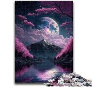 Puzzle per adulti e adolescenti, puzzle con paesaggio giapponese al neon per bambini dai 14 anni in su, giocattoli da giocare perché sono ideali come regalo per tutta la famiglia, 50x75cm