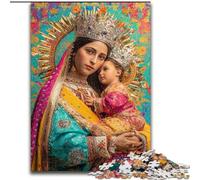 Puzzle per adulti e adolescenti, puzzle con ritratto di Maria, la madre, per bambini dai 14 anni in su, giocattoli educativi, giochi per famiglie, regalo di compleanno (dimensioni 50x75cm)