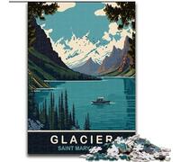 Puzzle per adulti e adolescenti, puzzle del lago di Santa Maria, giochi educativi, decorazione per la casa, ideale come regalo per tutta la famiglia, 26x38cm