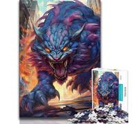 Puzzle per adulti e adolescenti Puzzle della tigre gigante mitologica per adulti gioco impegnativo per tutti per donne regali per uomini 38x26cm