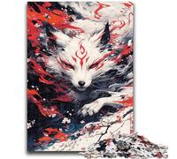 Puzzle per adulti e adolescenti Puzzle Dio delle volpi Giocattoli educativi Giochi per famiglie Migliora l'amore tra coppie 50x75cm