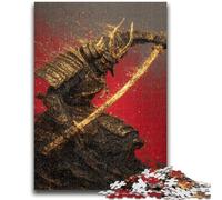 Puzzle per adulti e adolescenti, puzzle giapponesi al neon Ninja per bambini dai 14 anni in su, gioco impossibile, regalo di compleanno per Natale, 50x75cm