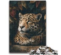 Puzzle per adulti e adolescenti, puzzle Jungle Wild Black Panther, adatti dai 14 anni in su, giochi per famiglie, ideali come regali per tutta la famiglia, 50x75cm