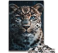 Puzzle per adulti e adolescenti, puzzle leopardo per 14+, gioco di sfida unico, giochi per famiglie, regali di compleanno per Natale, 38x26cm
