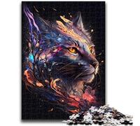 Puzzle per adulti e adolescenti, puzzle Lynx Brain Intelligence Challenge, giocattoli avvincenti, regalo di compleanno, regali, arte murale 26x38cm