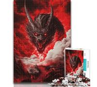 Puzzle per adulti e adolescenti, puzzle per adolescenti con tornado e fulmini, gioco stimolante per tutti, per donne, regali per uomini, 26x38cm