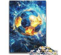 Puzzle per adulti e adolescenti, puzzle, spazio, calcio, sfida di intelligenza, giocattoli avvincenti, regalo di compleanno, regali, arte murale 50x75cm