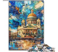 Puzzle per adulti e adolescenti, puzzle Taj Mahal, dipinto a olio, per bambini dai 14 anni in su, giocattoli educativi e didattici, giochi per famiglie, regalo di compleanno (dimensioni 26x38cm)