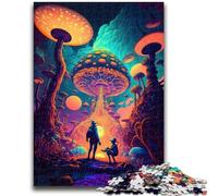 Puzzle per adulti e adolescenti, puzzle "Viaggiatori in un regno diverso" per età 14+, giochi educativi per adulti e adolescenti, opera d'arte in regalo, 26x38cm