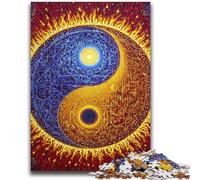 Puzzle per adulti e adolescenti, puzzle Yin e Yang per età 14+, gioco intellettuale, regali di compleanno per Natale, 50x75cm