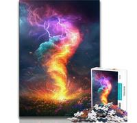 Puzzle per adulti e adolescenti Rainbow Tornado da 1000 pezzi, gioco stimolante, ideale come regalo per tutta la famiglia (dimensioni 38x26cm)