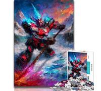 Puzzle per adulti e adolescenti, robot misterioso, 1000 pezzi, gioco stimolante, ideale come regalo per tutta la famiglia (dimensioni 75x50cm)