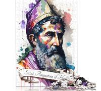 Puzzle per adulti e adolescenti "Sant'Agostino di Ippona" Puzzle per adulti e adolescenti Gioco per famiglie 1000 pezzi (38x26 cm)