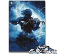 Puzzle per adulti e adolescenti Violinista per gioco educativo Sfida Giocattolo Collezione Artisti, Belle Arti 50x75cm