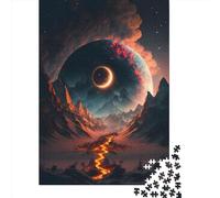 Puzzle per adulti e oltre l'orizzonte, gioco di puzzle, 1000 pezzi, puzzle in legno, per adulti e per i 18 anni e più, gioco di puzzle, 1000 pezzi (75 x 50 cm)