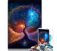 Puzzle per adulti e ragazzi 1000 pezzi Albero della saggezza gioco stimolante ideale come regalo per tutta la famiglia 75x50cm