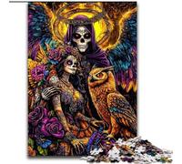 Puzzle per adulti e ragazzi 1000 pezzi Angry Birds, analisi e logica con pezzi completamente interconnessi di forma casuale per età dai 14 anni in su 50x75cm